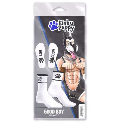 Good Boy Socks – stylish white and black socks