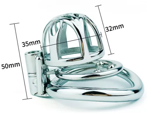 Trig Cage – metal self-retaining cage 4 x 3.5 cm