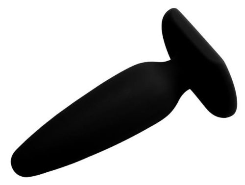 Mont Black – premium silicone anal plug (12.5 x 3.7 cm)