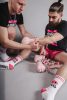 HORNY PIG Sk8erboy – stylish white socks, premium quality