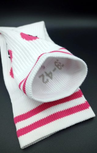 HORNY PIG Sk8erboy – stylish white socks, premium quality