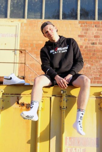 SNEAKS SOCKS Sk8erboy – stylish white sports socks