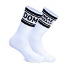 DOM SneakFreaxx – premium white socks in sensual style