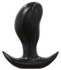 Frijo L – premium black anal plug 15 x 7 cm