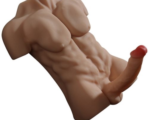 Lifelike male masturbator – 20 cm torso model