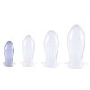 Plug Egg Clear S – transparent premium egg vibrator