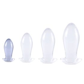 Plug Egg Clear S – transparent premium egg vibrator