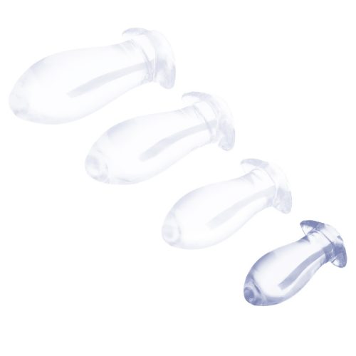 Plug Egg Clear S – transparent premium egg vibrator