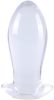 Plug Egg Clear S – transparent premium egg vibrator