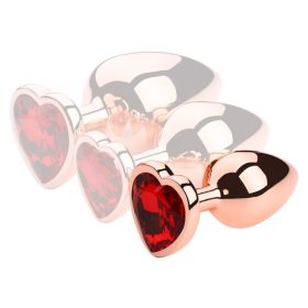 Bijou – Premium Gold Heart-Shaped Anal Plug (S)