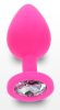 Bijou Diamond – Premium Pink Anal Plug M 7x3.5 cm