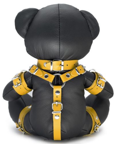 Bendy – premium BDSM teddy bear in elastic leather design