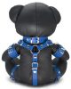 Bendy – premium BDSM teddy bear made of blue leather