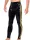 Xrub latex trousers - front and back zippers, black and yellow