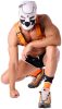 Paw Kinky Puppy – sensual orange socks