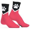 Paw Kinky Puppy – sensual rose socks