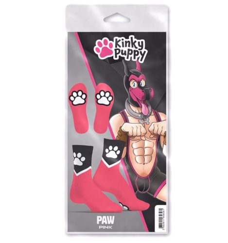 Paw Kinky Puppy – sensual rose socks