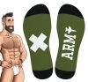 Hanky Army SneakXX – fashionable green high socks
