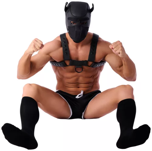 COLORS SneakXX – fashionable black high socks