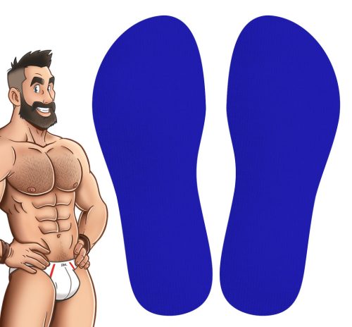 COLORS SneakXX – stylish high socks in blue