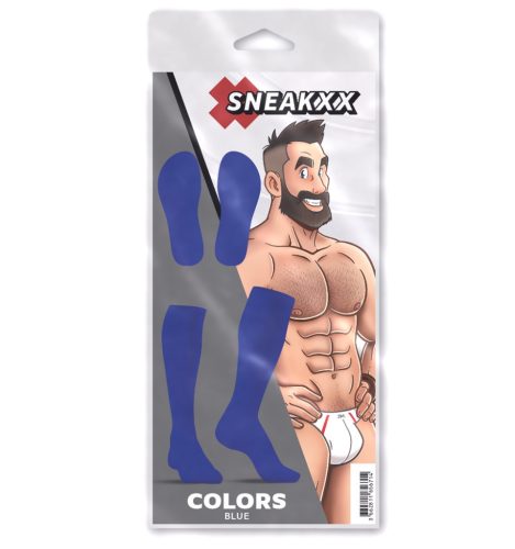 COLORS SneakXX – stylish high socks in blue