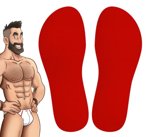 COLORS SneakXX – red high socks for premium comfort