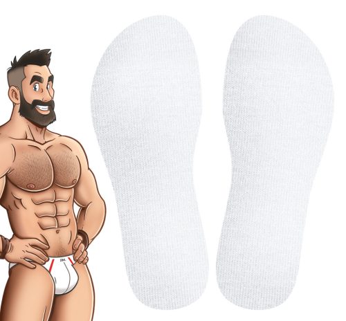 COLORS SneakXX – premium white sports socks