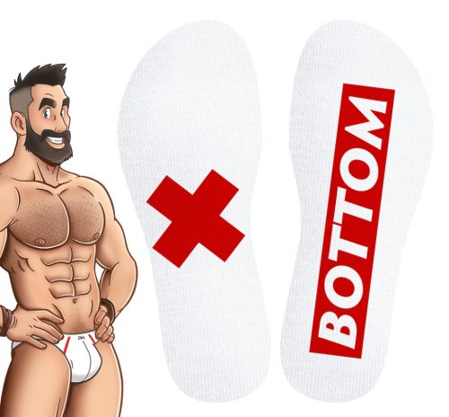 Stripe Bottom SneakXX – premium women's socks in a discreet style