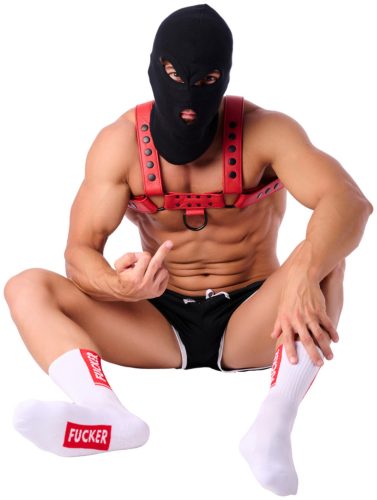 Stripe Fucker SneakXX – sensual socks for pleasure