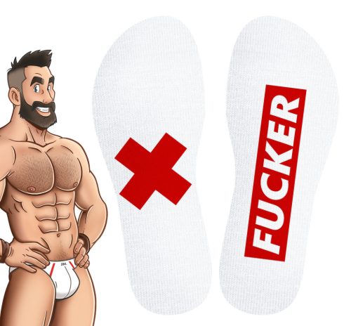 Stripe Fucker SneakXX – sensual socks for pleasure