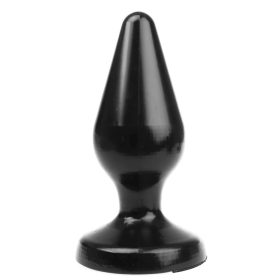   Plug Classic XL – prémium anál vibrátor, 17 x 7,5 cm fekete