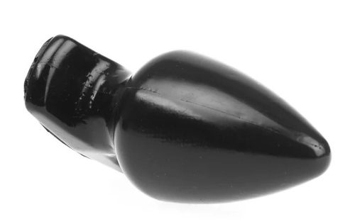Plug Fat S – érzéki anális kényeztető, 11 cm, fekete