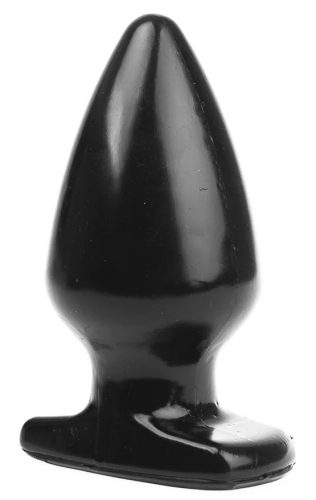 Plug Fat M – prémium anális játékszer, 14 x 7.5 cm, fekete