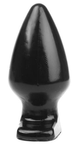 Plug Fat M – prémium anális játékszer, 14 x 7.5 cm, fekete