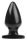 Plug Fat L – Premium Anal Pampering, 15.5 x 9 cm, Black