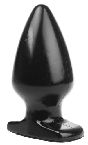 Plug Fat L – Premium Anal Pampering, 15.5 x 9 cm, Black