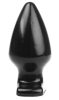 Plug Fat L – Premium Anal Pampering, 15.5 x 9 cm, Black