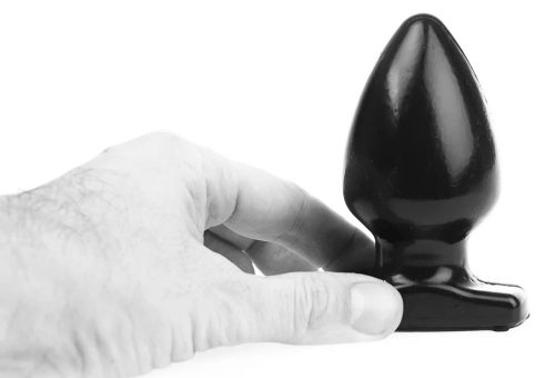 Plug Spade S – prémium anális kiegészítő, 9 x 5,3 cm, fekete