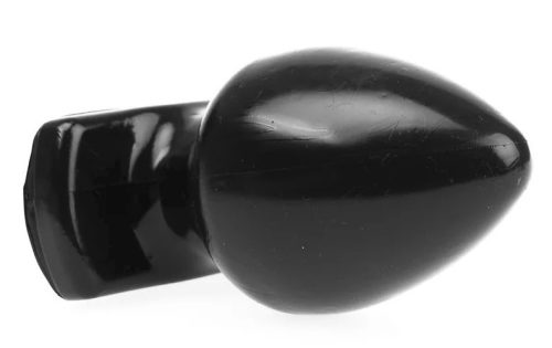 Plug Spade M – érzéki anál vibrátor, 11 cm fekete