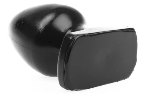 Plug Spade M – érzéki anál vibrátor, 11 cm fekete