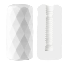 DIAMAL soft – ribbed premium masturbator 14 cm