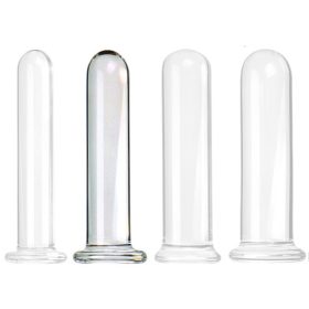   Glass Plug Rookier – prémium üveg anális dugó M 12 x 2,5cm