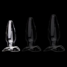 Glass Stopper Open Glass S – Premium Glass Anal Tool