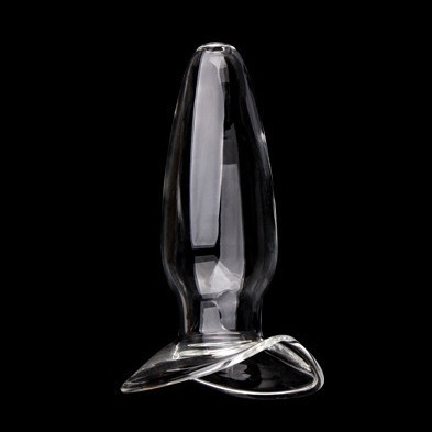 Glass plug – premium anal plug M 10 x 4.5 cm