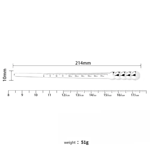 Dip Stick S – 18 cm urethral stimulation device (3.5-6 mm)