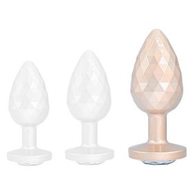 Plug Ikonik Diamond L – stylish, pearl adult toy