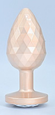 Plug Ikonik Diamond L – stylish, pearl adult toy