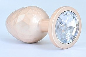 Plug Ikonik Diamond L – stylish, pearl adult toy