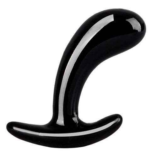 Three curved plug pads – 11 x 3.5 cm black