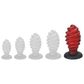 Torsado XXL – prémium anális dildó 15,5 x 8 cm